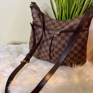 Louis Vuitton Dark Brown Checkered Crossbody Bag